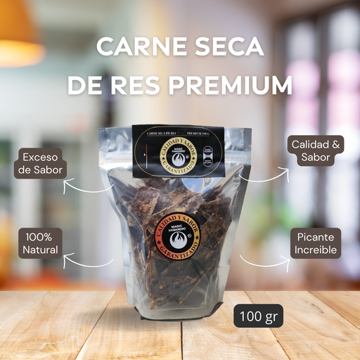 Paquete Carne Seca de Res Serrano